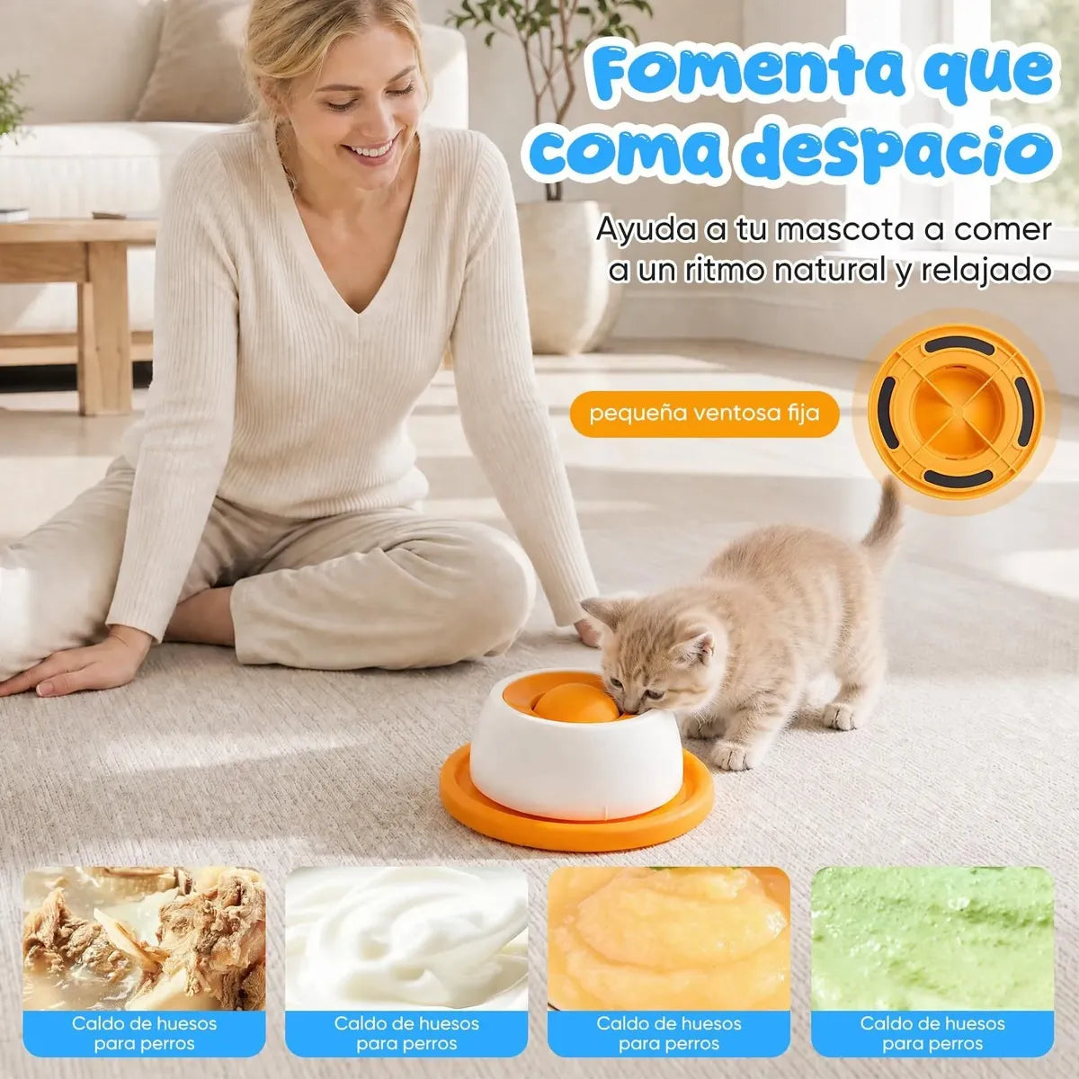 Juguete interactivo para lamer (Diversión que Relaja)
