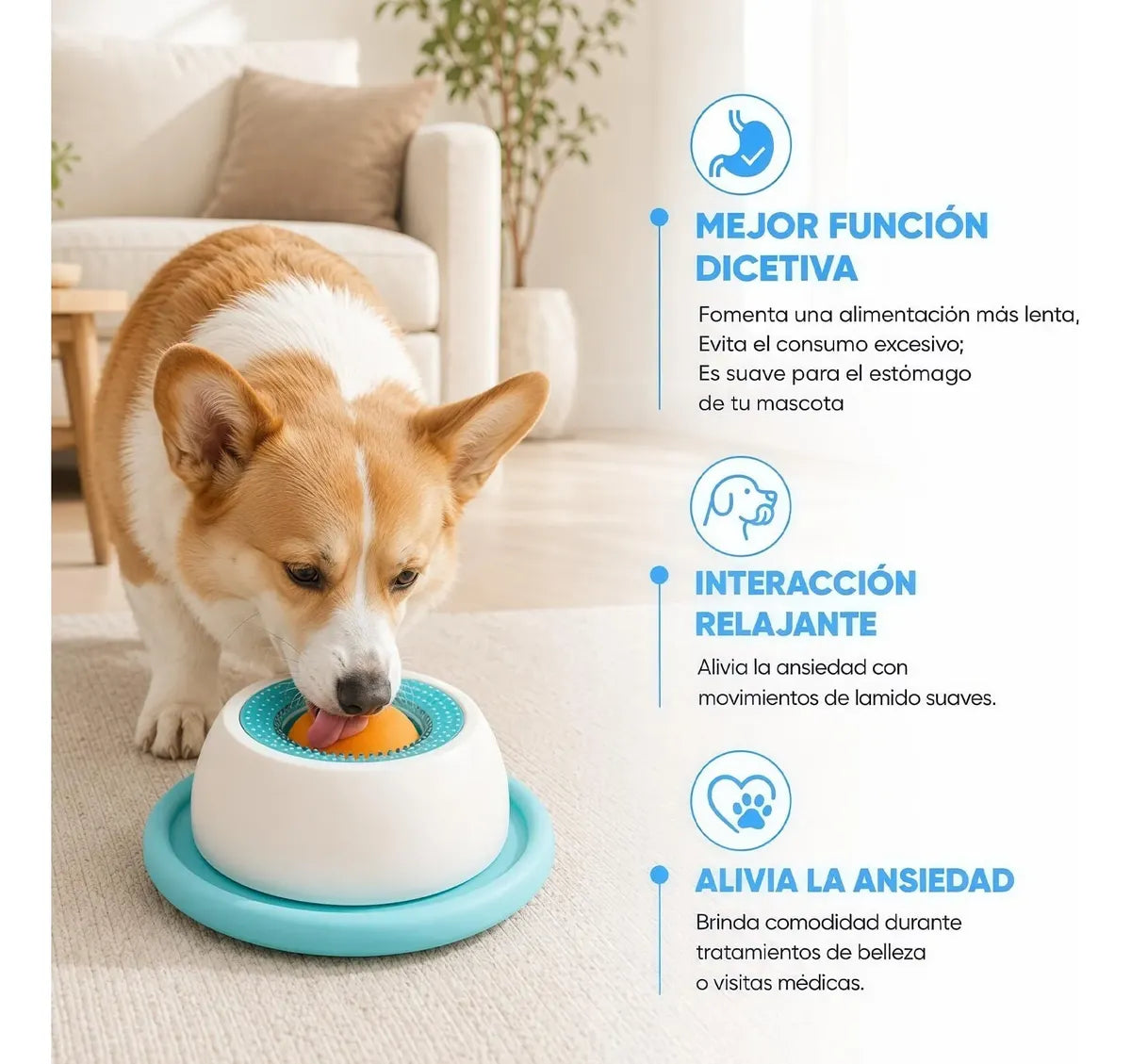 Juguete interactivo para lamer (Diversión que Relaja)
