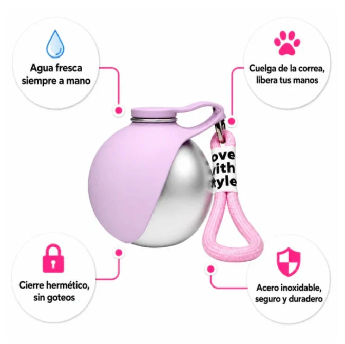 Botella portátil para perros (Agua Siempre a Mano)