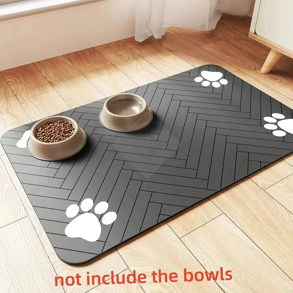 Alfombrilla absorbente para comederos (Adiós Charcos)