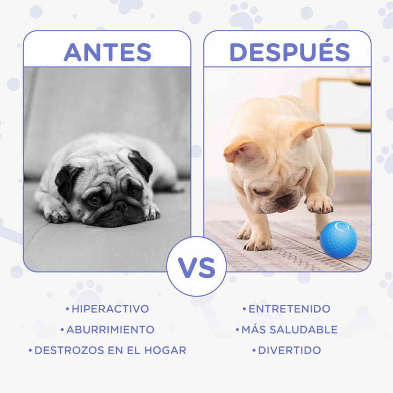 Pelota Interactiva Inteligente para Perros